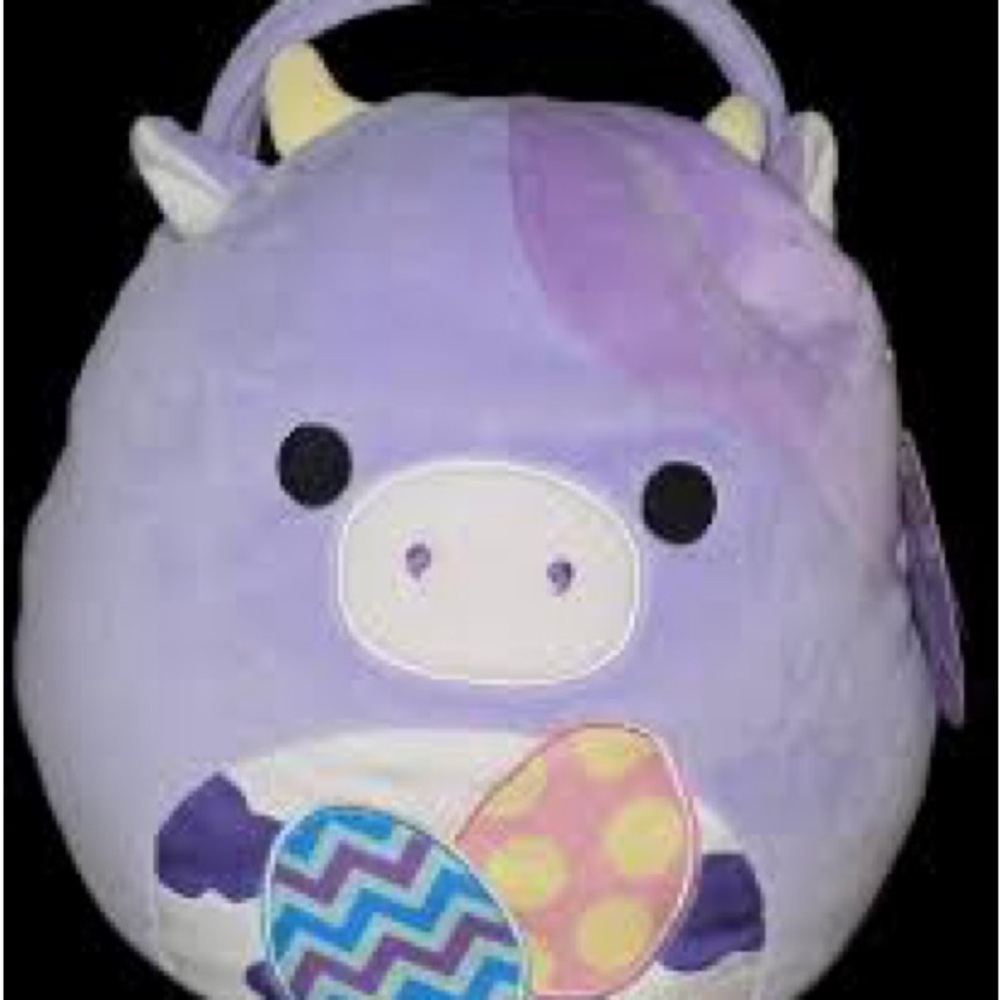 Squishmallow Plush Purple Egg Hunt Bag for Kids 🐣 - Picture 4 of 4
